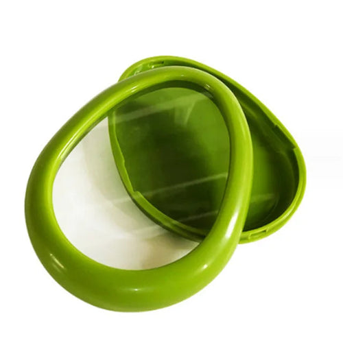 Modern Plastic Food Storage Pods With Transparent Tops