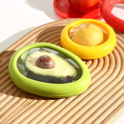 Modern Plastic Food Storage Pods With Transparent Tops