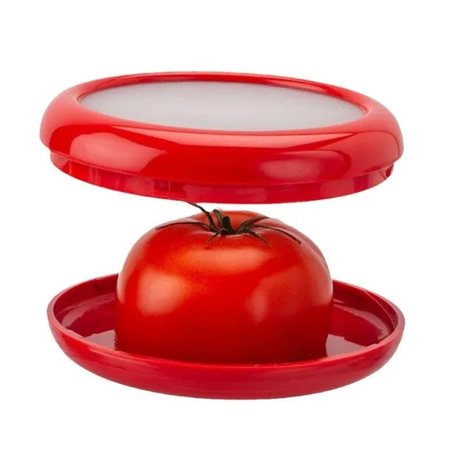 Modern Plastic Food Storage Pods With Transparent Tops