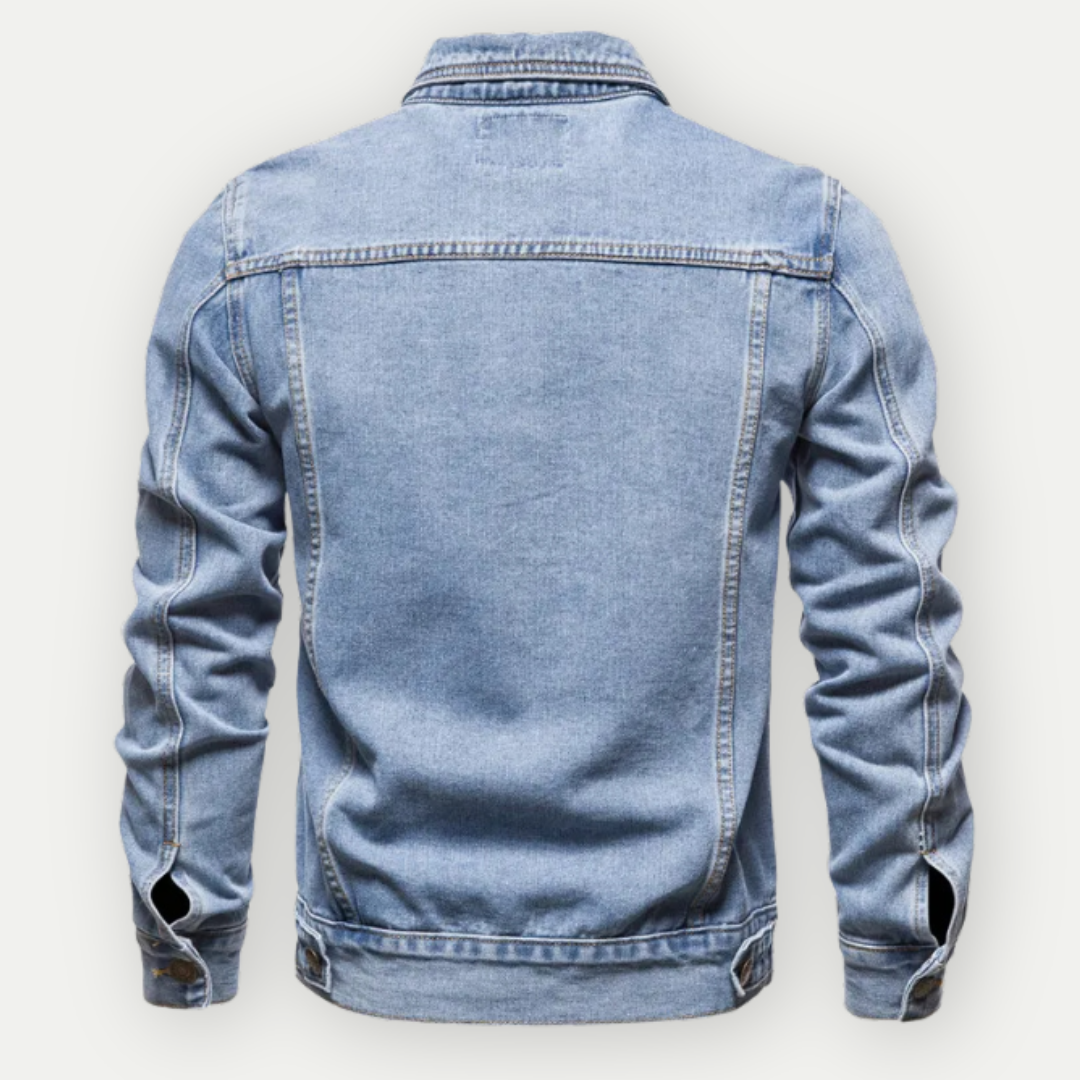 Leo Regular Fit Jacket | Collared Button Front Men’s Jacket