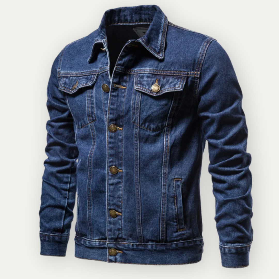 Leo Regular Fit Jacket | Collared Button Front Men’s Jacket